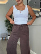 Tencel Pants - Brown