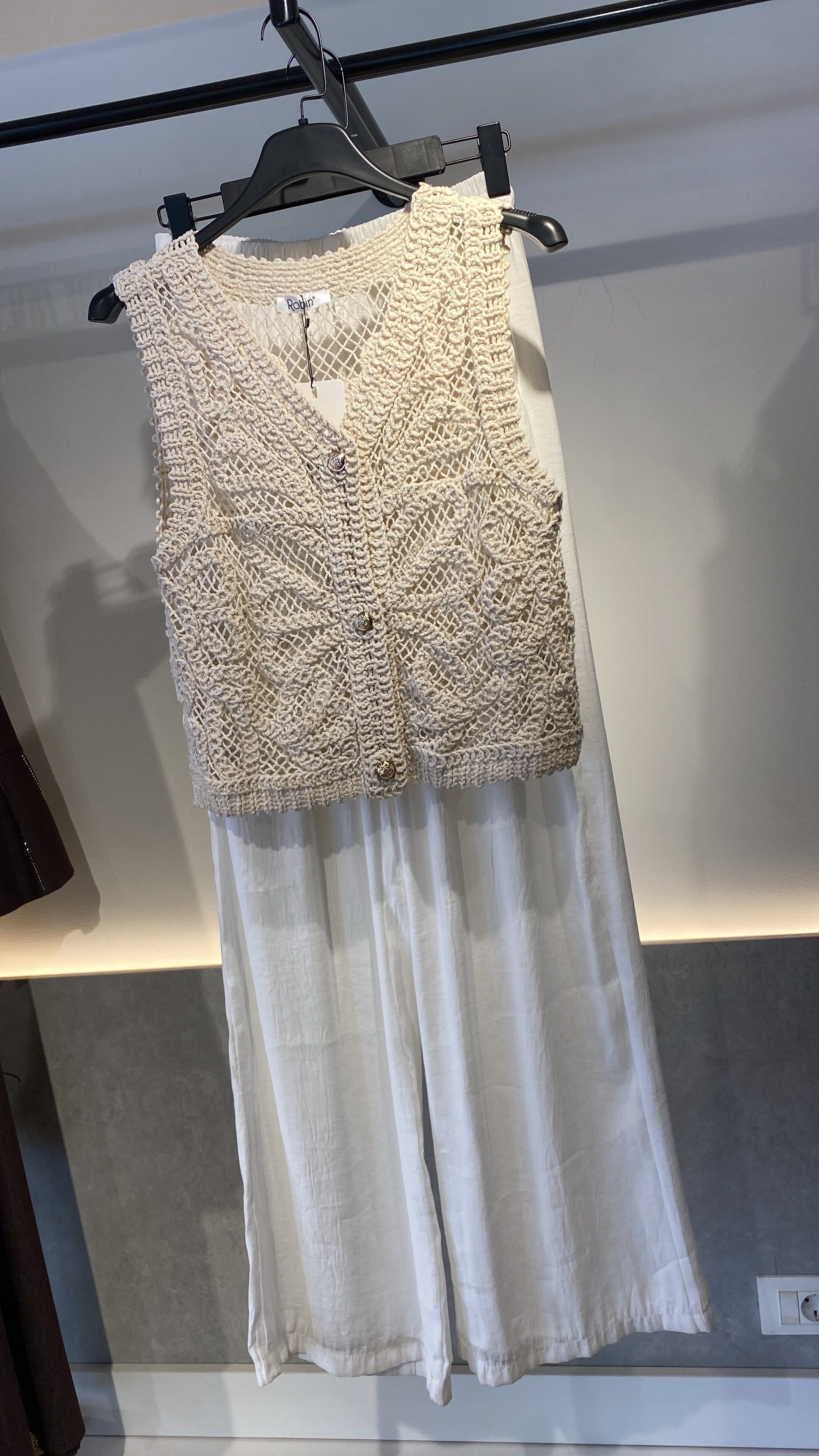 Sienna Crochet Vest