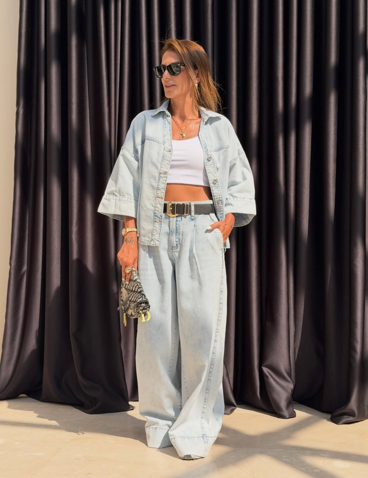 Sky Denim Set