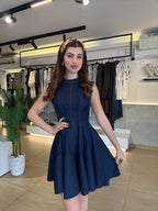 Short Denim Dress