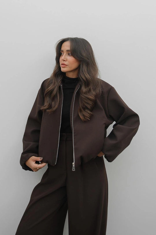 Bomber Jacket Brown