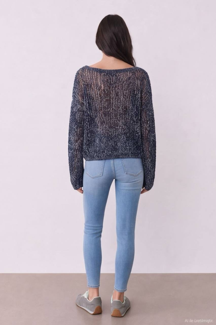 Open-Knit Sweater