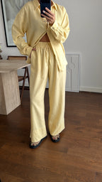 Pure linen set - yellow