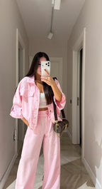 Bomber Set - Pink