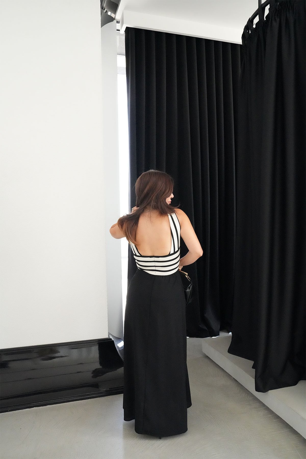 Knitted Striped dress