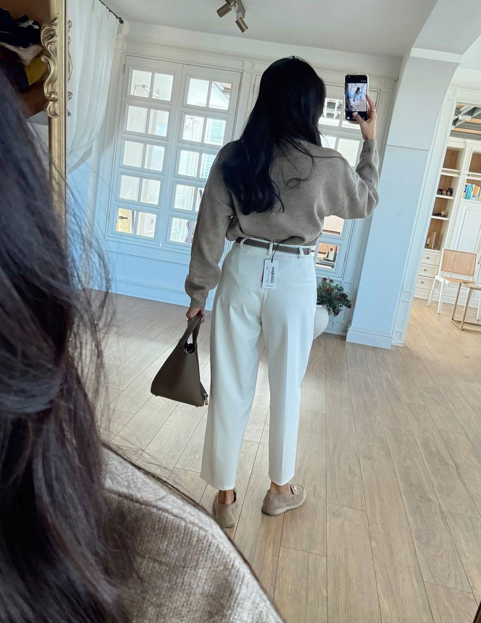 Casual Pants - White