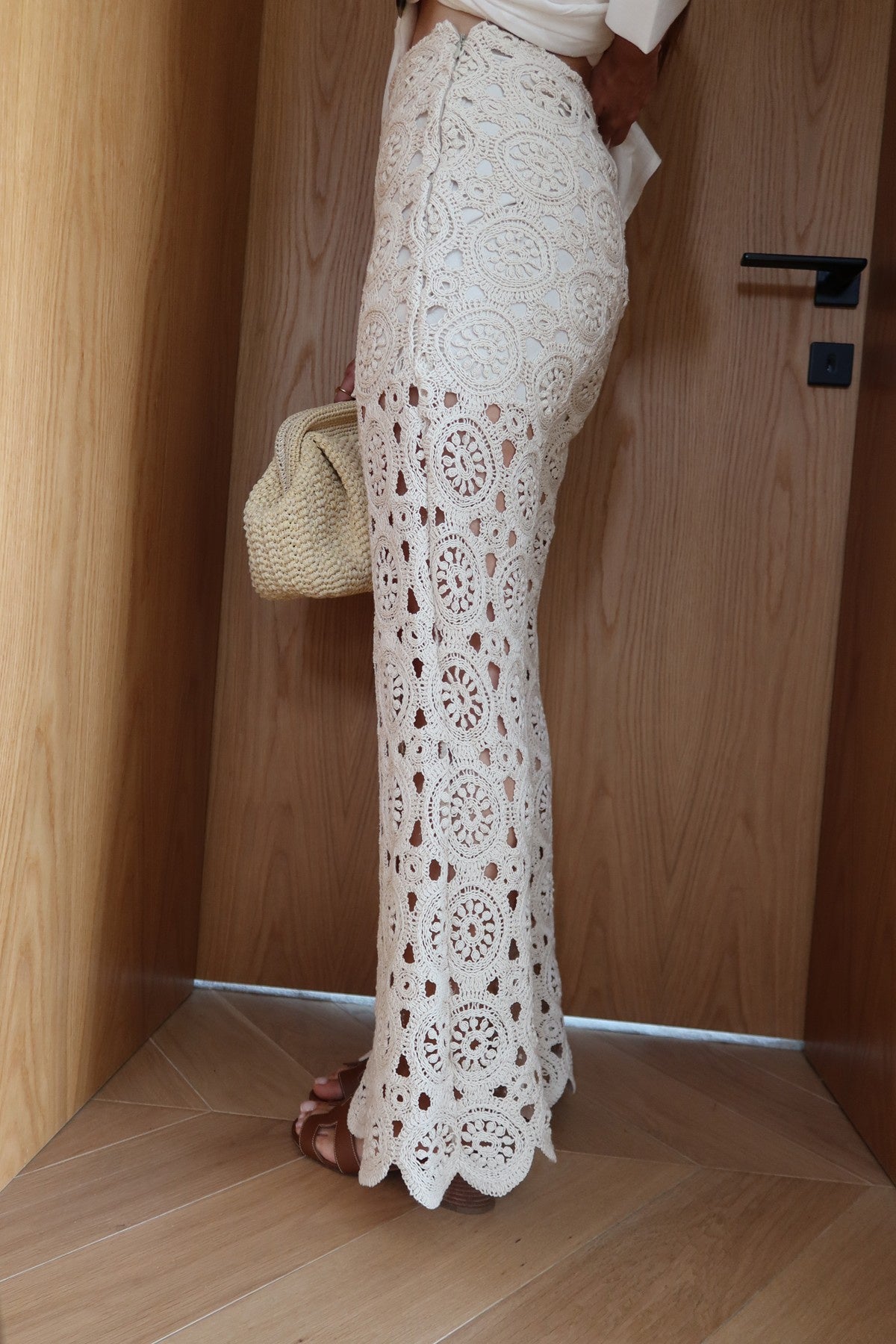 Santorini Crochet Pants
