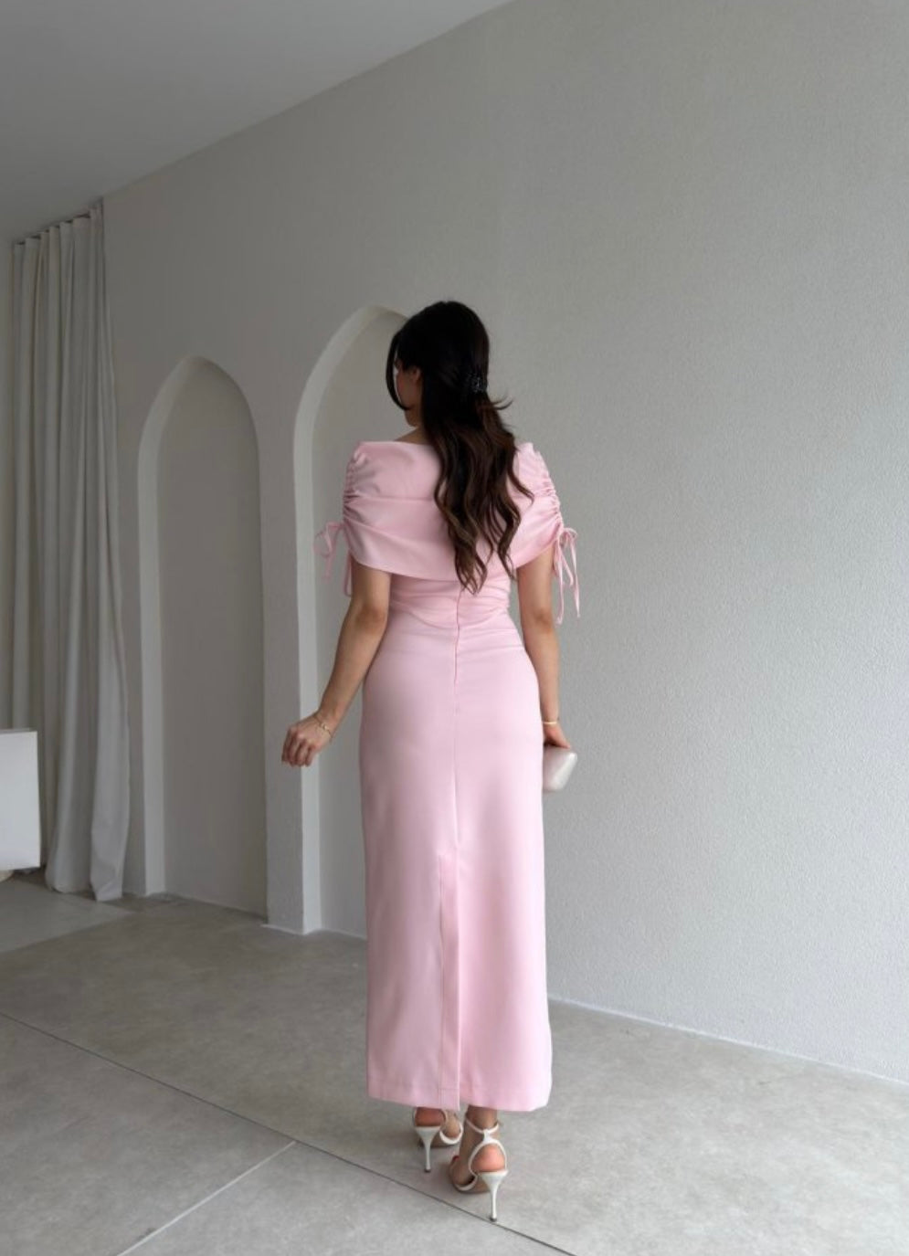 Isabella pink dress