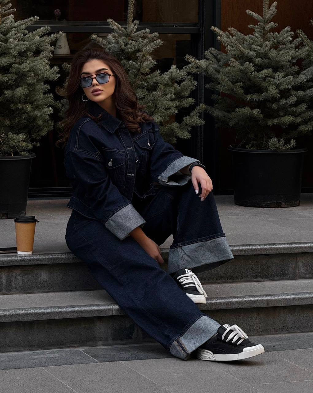 Navy Blue Jeans