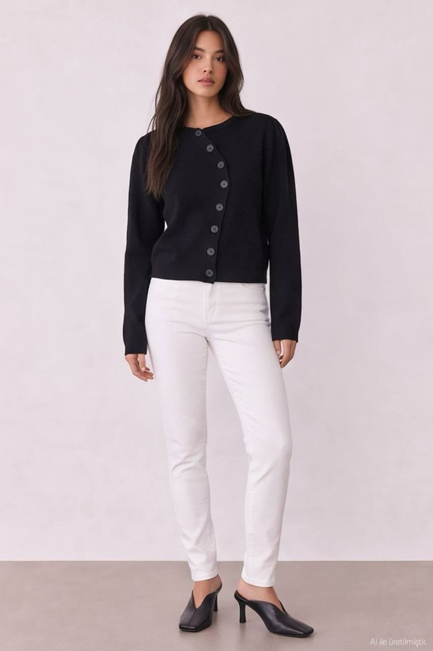 Curve Cardigan - Black