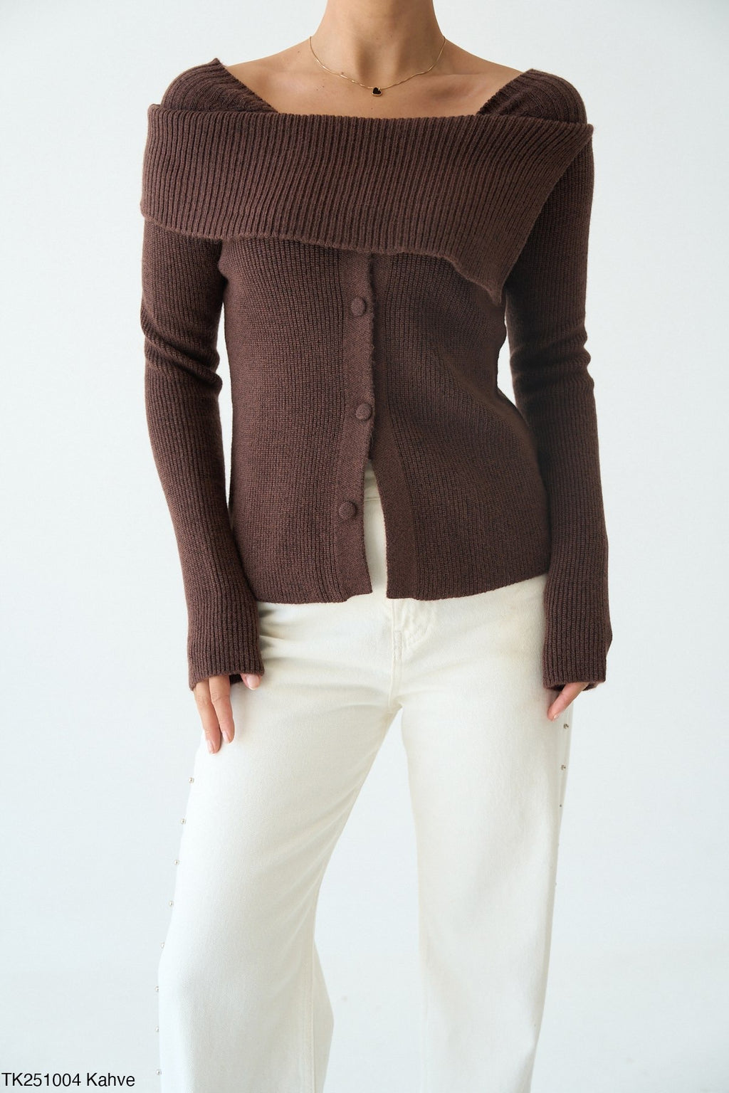 Off-shoulder Sweater