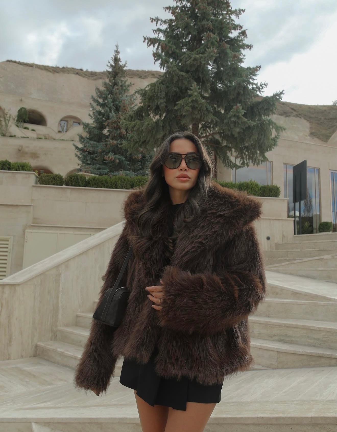 Brown Fur Coat