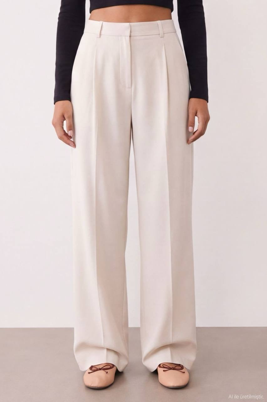 Beige Palazzo - Thick