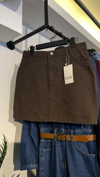 Short Denim Skirt