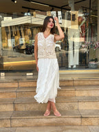 Sienna Crochet Vest