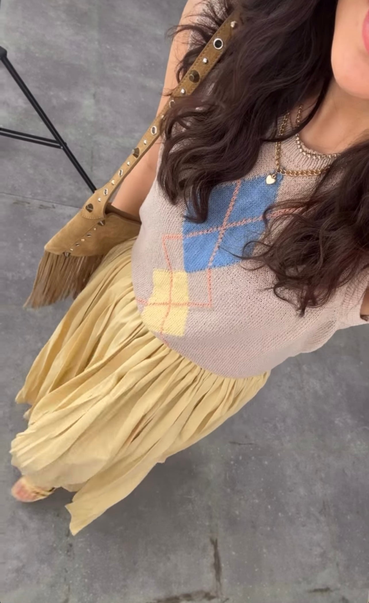 Beige Vest