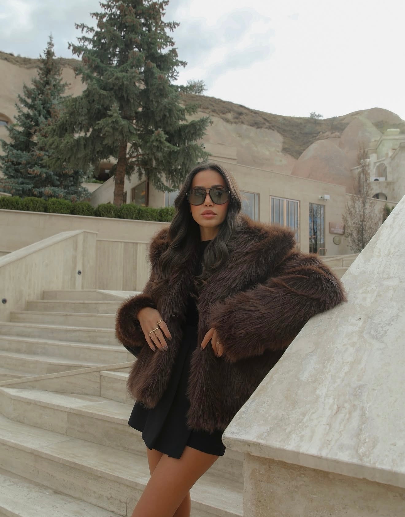 Brown Fur Coat