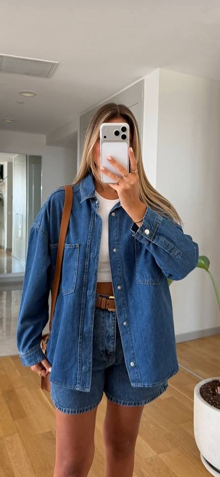 Indigo Denim Shirt
