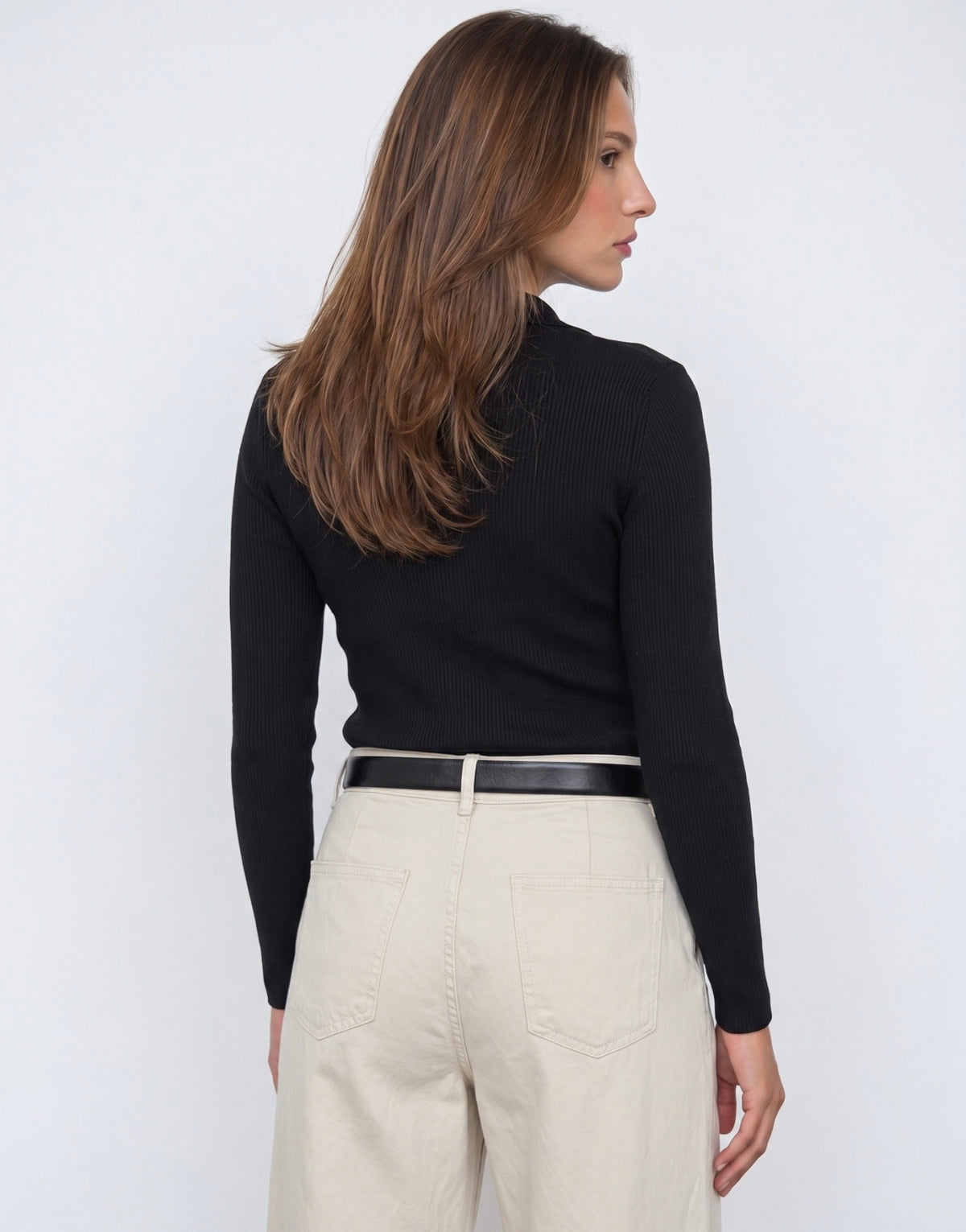 Mila Knit Top - Black