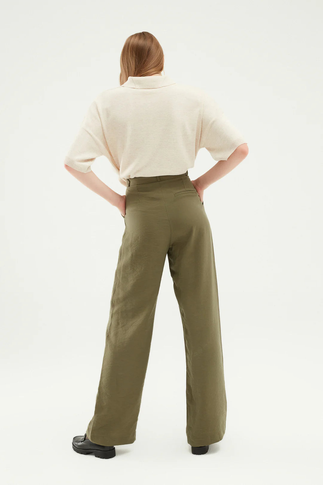Tencel Pants - Khaki