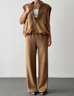 Suede Pants