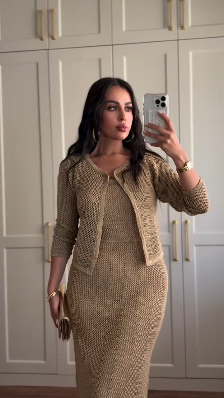 Timeless Knit Dress Set