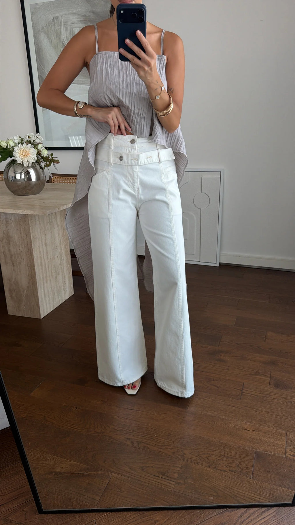 Premium White Jeans