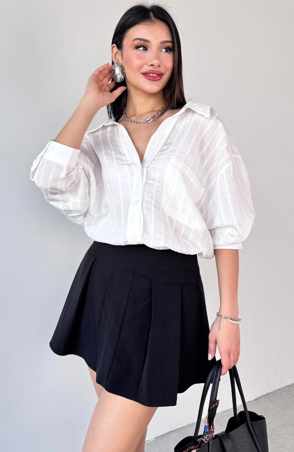 Oversized White Shirt