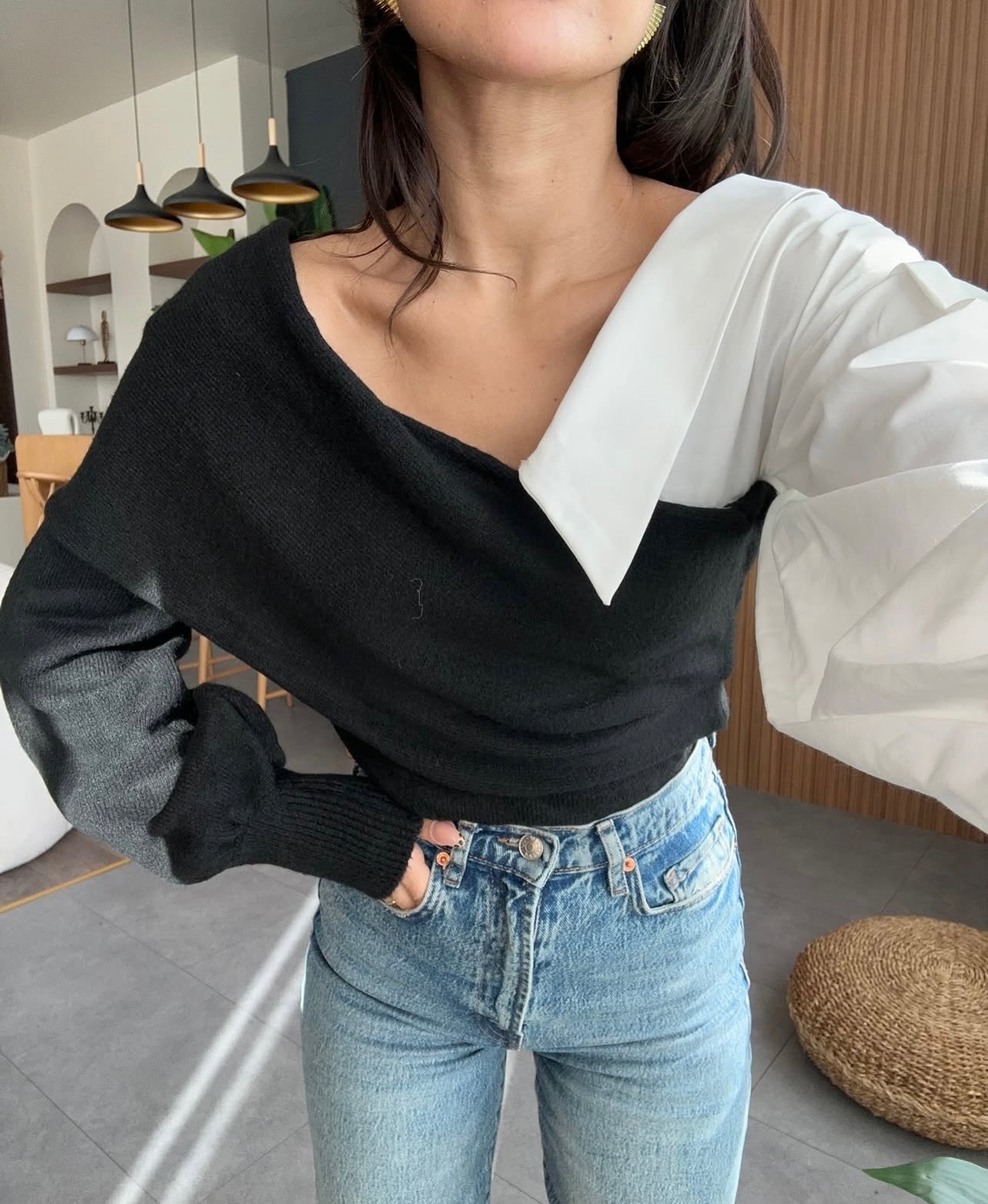 Black Sweater-shirt