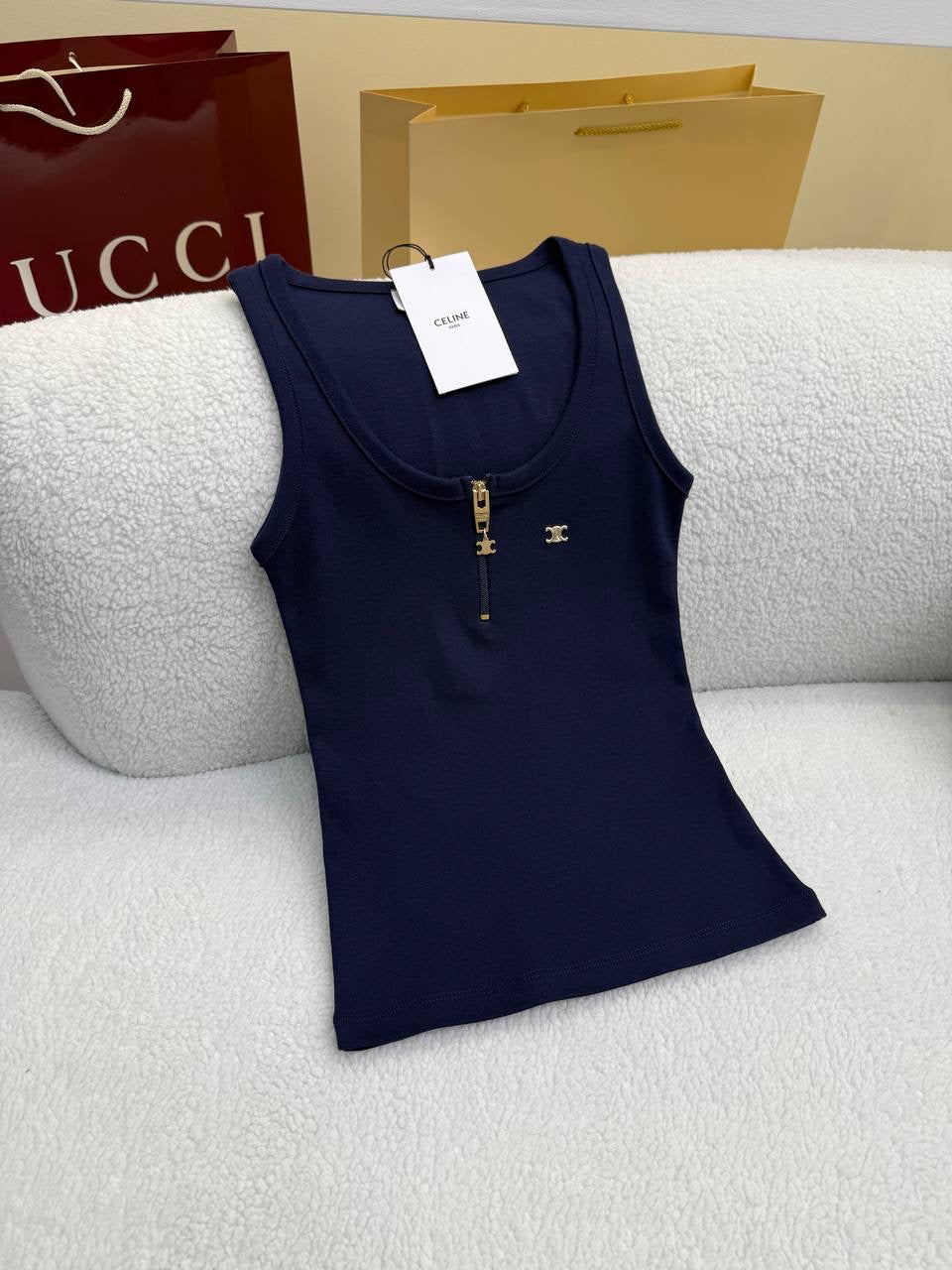 Celine Top - Navy