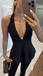 Top with Gold Buckle
