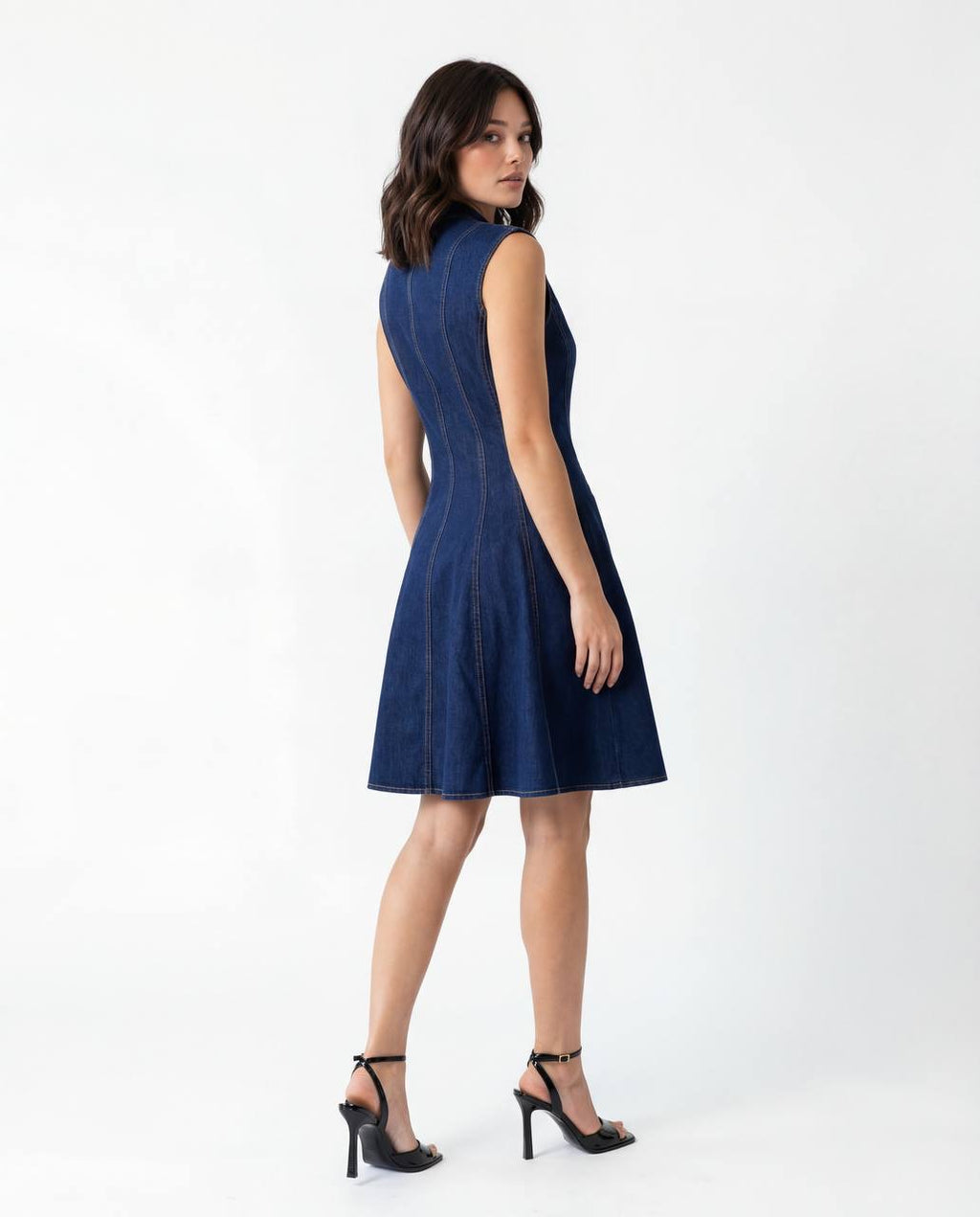 Short Denim Dress