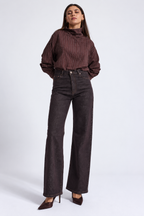 Stretch Brown Jeans