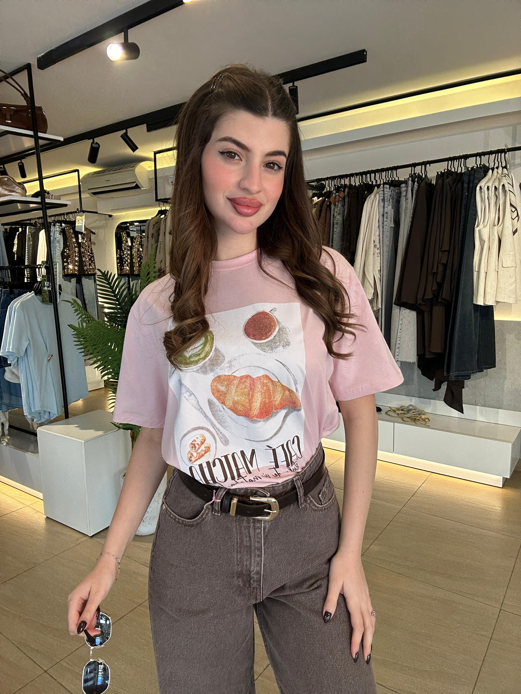 Matcha Pink T-shirt