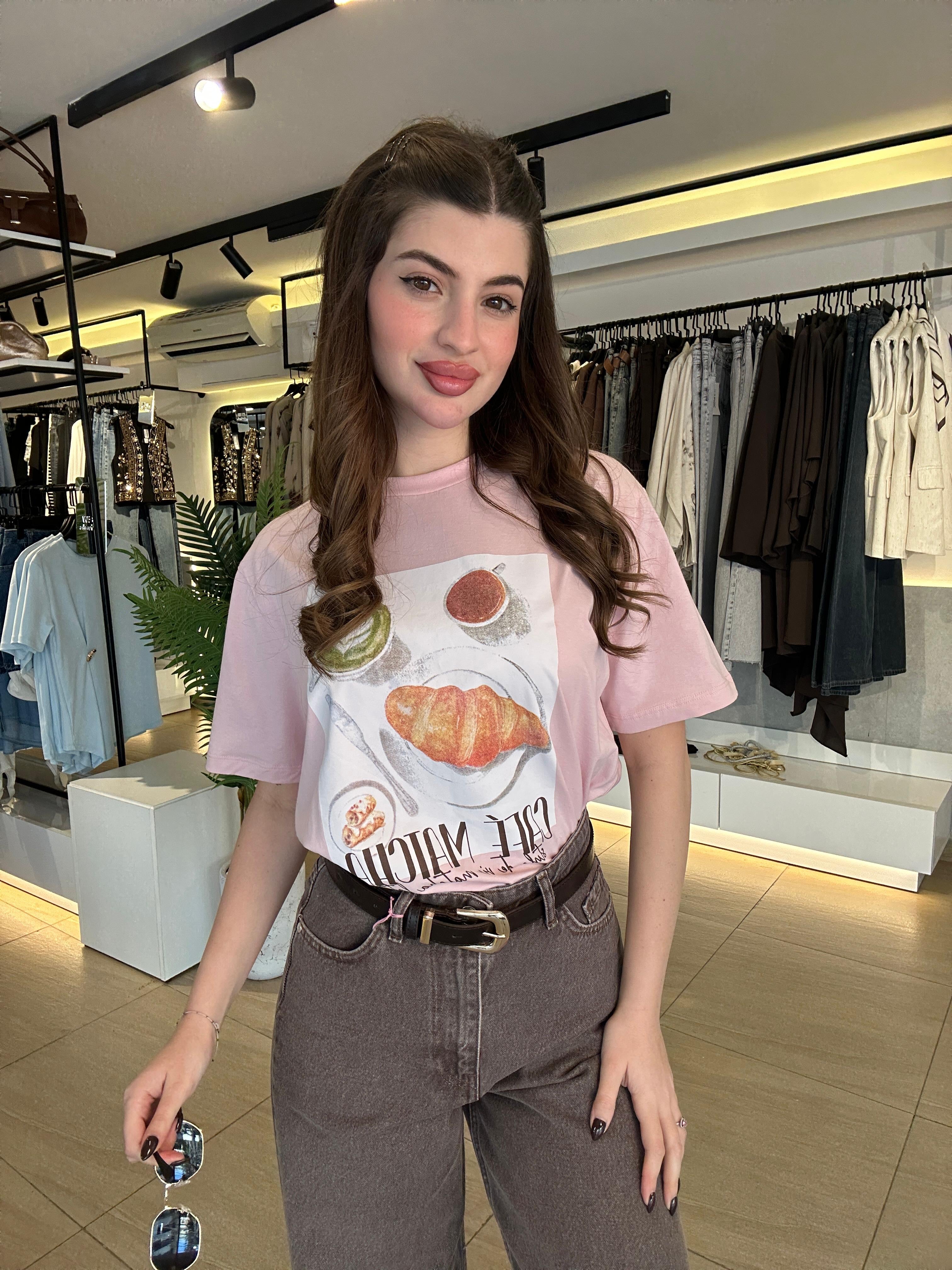 Matcha Pink T-shirt