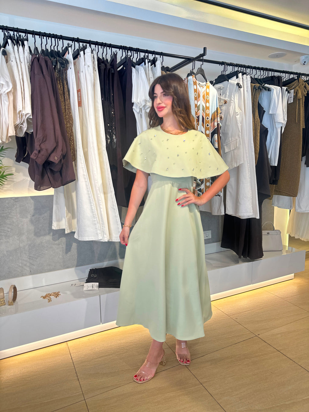 Olivia Mint Dress