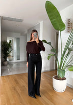 Black Embellished Jeans
