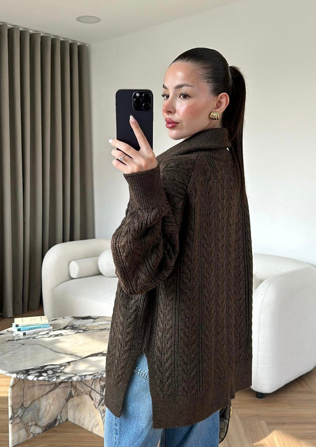 Brown jumper