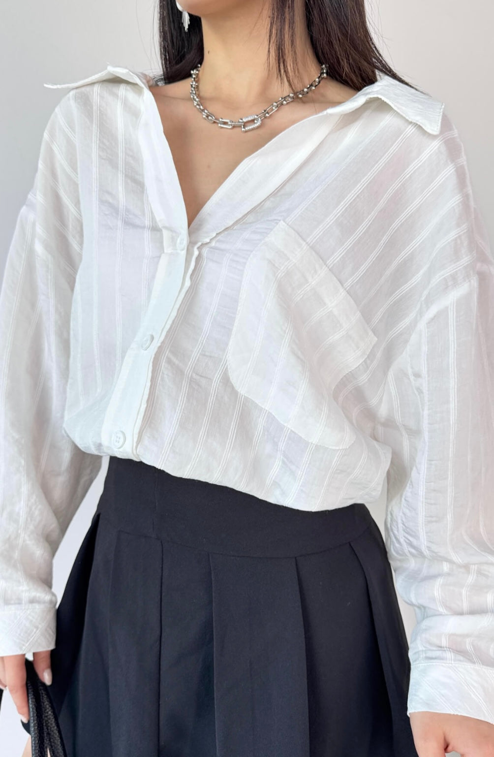 Oversized White Shirt