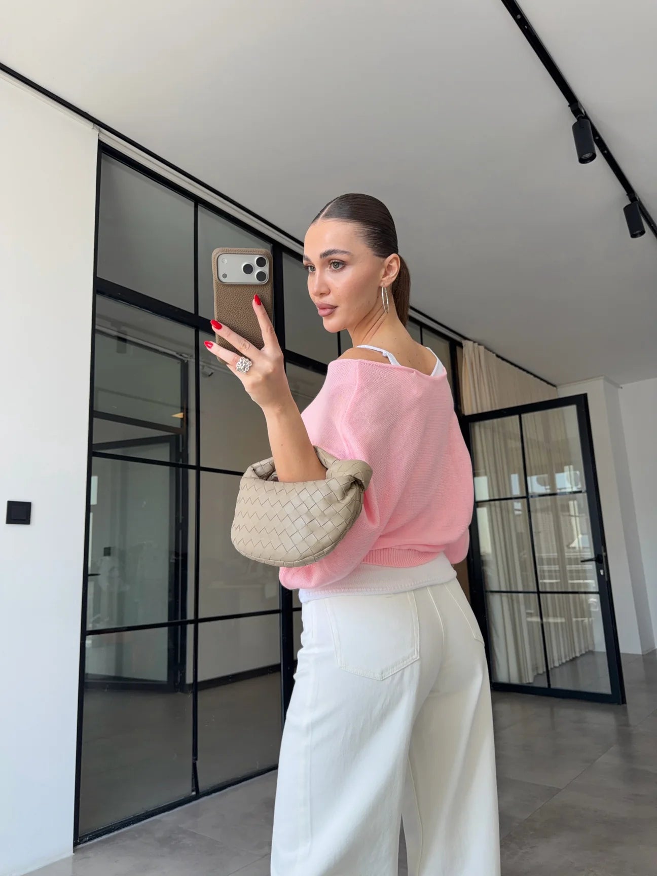 Knitwear Blouse - Pink