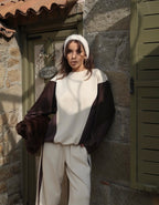 Brown-Beige Tracksuit