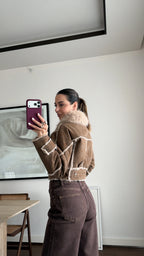 Teddy Trim Jacket