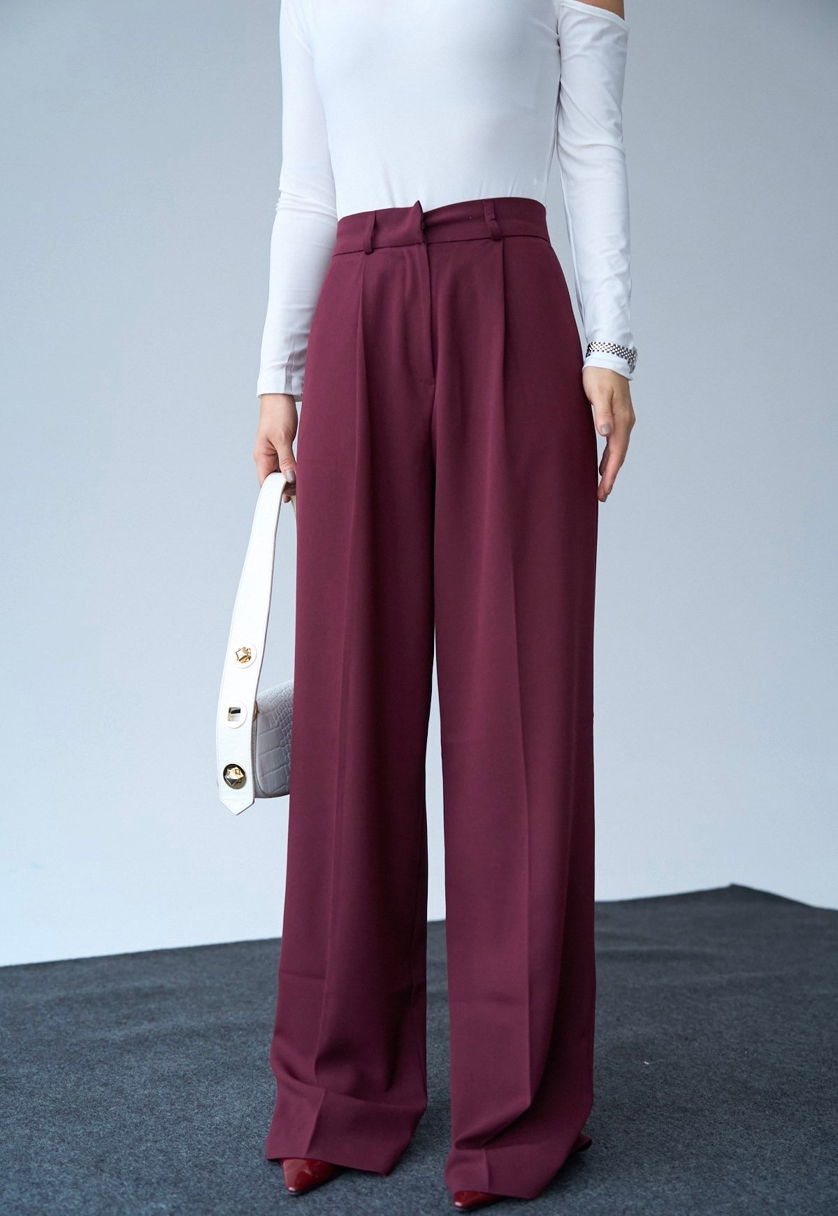 Burgundy Palazzo
