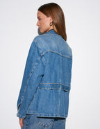 Belted Denim Jacket