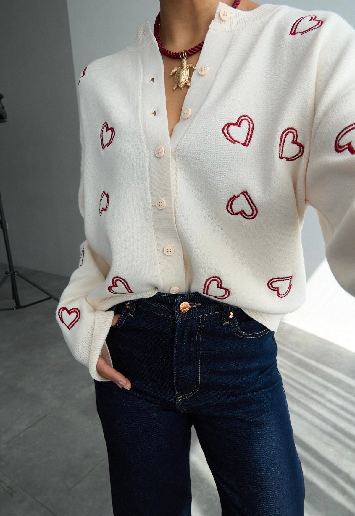 Hearts Cardigan