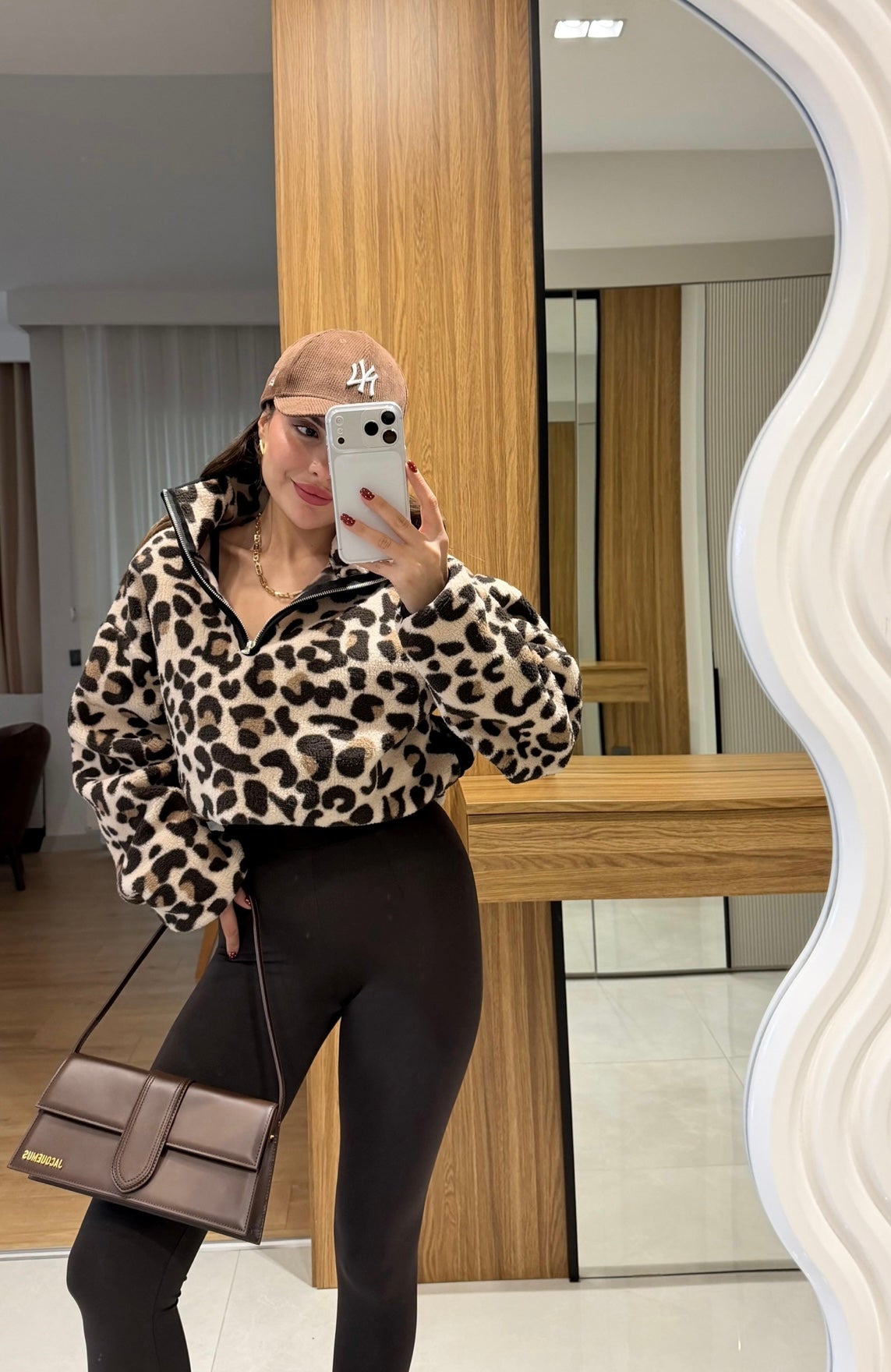 Leo Print Ski-sweater