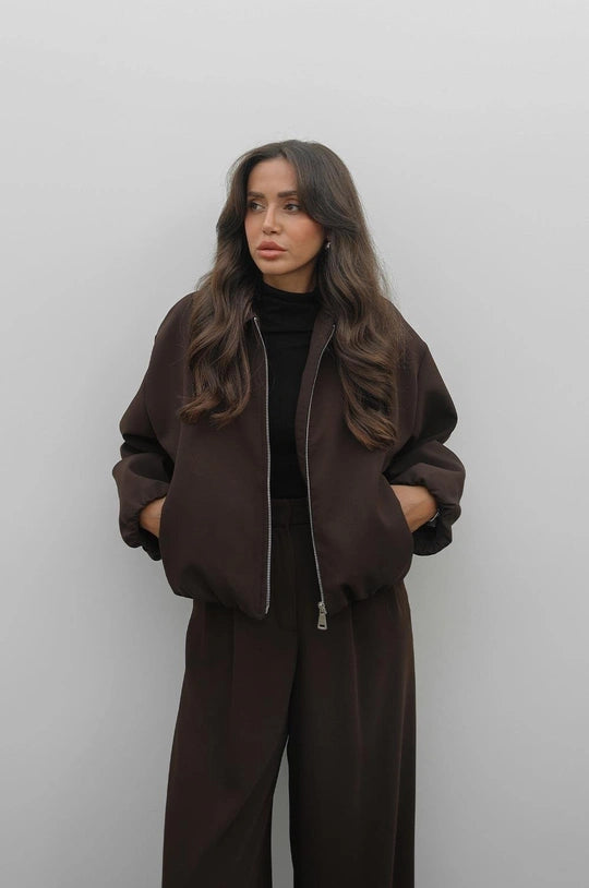 Bomber Jacket Brown