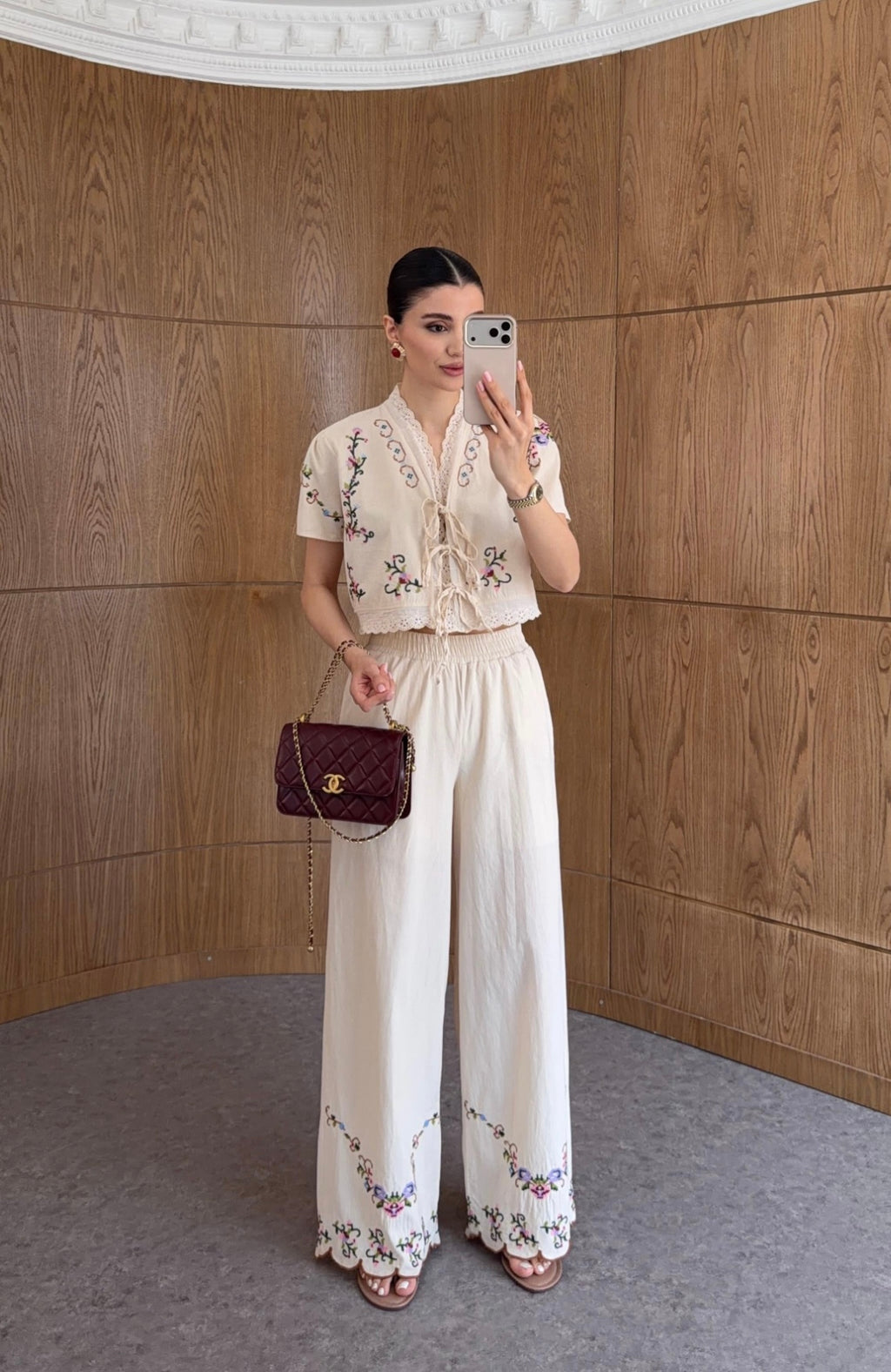 Beige Vintage Set