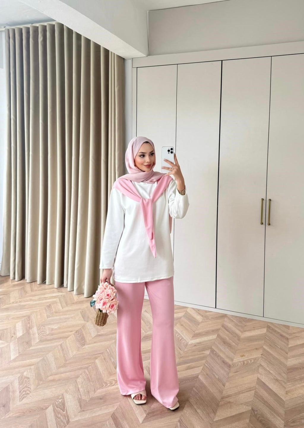 Twist Hijabi Set - Pink