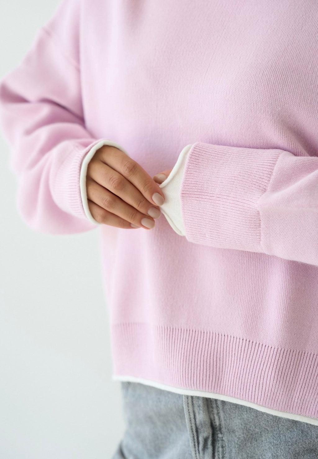 Pink Sweater